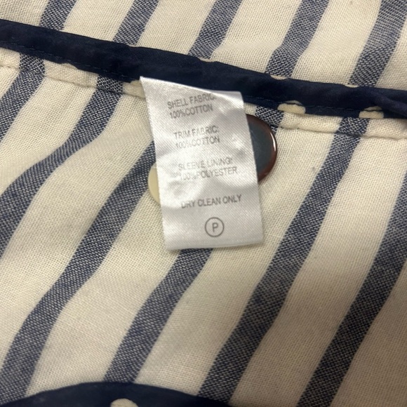 Isabella Sinclair M (Anthropologie) cotton light blazer in great used condition - Picture 8 of 12